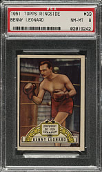 1951 Topps Ringside Boxing #39 Benny Leonard PSA NM-MT 8