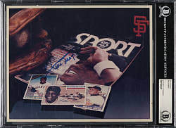 Willie Mays Signed Photograph - Beckett
