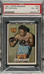 1951 Topps Ringside Boxing #73 Kid Gavilan PSA EX-MT 6
