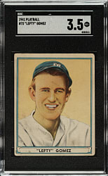 1941 R336 Play Ball #72 Lefty Gomez SGC VG+ 3.5