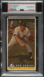 1959 Bazooka Bob Turley PSA Authentic