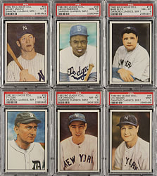1982 Big League Collectibles Diamond Classics First and Second Series PSA-Graded Complete Set (110) Plus Two Checklists