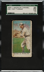 1909-1911 E90-1 American Caramel Roy Thomas SGC FAIR 20