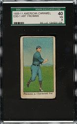 1909-1911 E90-1 American Caramel Art Fromme SGC VG 40