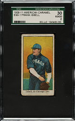 1909-1911 E90-1 American Caramel Frank Isbell SGC GOOD 30