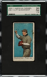 1909-1911 E90-1 American Caramel Cliff Blankenship SGC FAIR 20