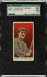 1909-1911 E90-1 American Caramel John Bliss SGC FAIR 20