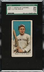 1909-1911 E90-1 American Caramel Clyde Engle SGC FAIR 20