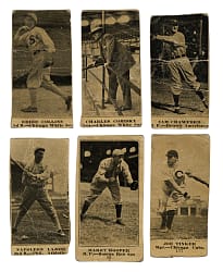 1916 M101-5 Sporting News Collection (19) Including Nap Lajoie, Eddie Collins and Harry Hooper