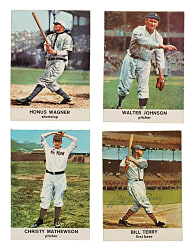 1961 Golden Press Near-Complete Set (29/33) Including Signed Bill Terry