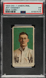 1909-1911 E90-1 American Caramel Jeff Sweeney PSA FAIR 1.5