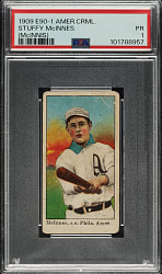1909-1911 E90-1 American Caramel Stuffy McInnis PSA POOR 1