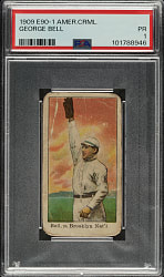 1909-1911 E90-1 American Caramel George Bell PSA POOR 1