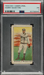 1909-1911 E90-1 American Caramel Harry McIntyre PSA POOR 1