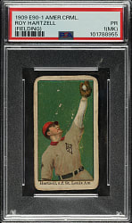 1909-1911 E90-1 American Caramel Roy Hartzell Fielding PSA POOR 1 (MK)