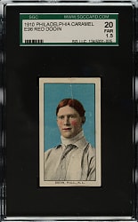 1910 E96 Philadelphia Caramel Red Dooin SGC FAIR 20