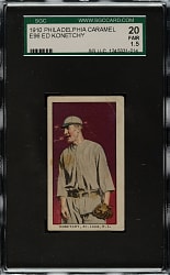 1910 E96 Philadelphia Caramel Ed Konetchy SGC FAIR 20