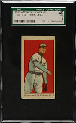 1915 E106 American Caramel Heinie Zimmerman SGC VG 40