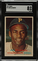 1957 Topps #76 Roberto Clemente SGC NM/MT 8