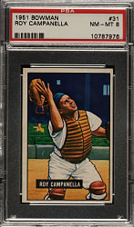 1951 Bowman #31 Roy Campanella PSA NM-MT 8