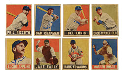 1948-1949 Leaf Collection (8) Including Phil Rizzuto and Luis Appling