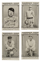 1948 W464 Baseball's Great Hall of Fame Exhibits Collection (7)