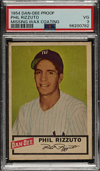 1954 Dan-Dee Potato Chips Phil Rizzuto PSA VG 3