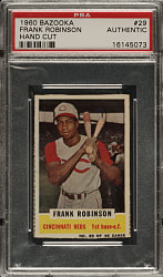 1960 Bazooka #29 Frank Robinson PSA Authentic
