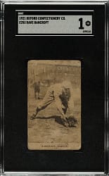 1921 E253 Oxford Confectionery Dave Bancroft SGC POOR 1