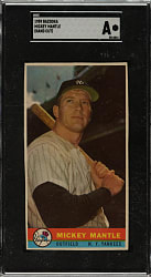 1959 Bazooka Mickey Mantle SGC Authentic