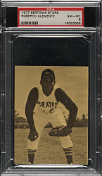 1977 Sertoma Stars Roberto Clemente PSA NM-MT 8