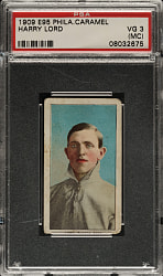 1909 E95 Philadelphia Caramel Harry Lord PSA VG 3 (MC)
