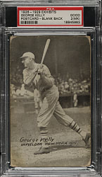1926-1929 Exhibits George Kelly PSA GOOD 2 (MK)