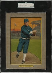 1911 T3 Turkey Red #125 Ed Walsh SGC VG 40