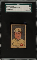 1923 W515-1 #53 Wilbert Robinson SGC VG 40