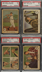 1959 Fleer Ted Williams PSA-Graded Collection (10)