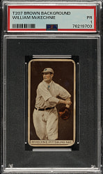 1912 T207 Brown Background Bill McKechnie PSA POOR 1