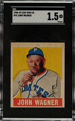 1948-1949 Leaf #70 Honus Wagner SGC FAIR 1.5