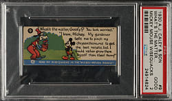 1930 A. J. Caley & Son Mickey Mouse Wisequacks #9 What's the Matter PSA GOOD 2