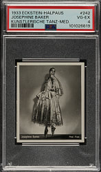 1933 Eckstein-Halpaus #242 Josephine Baker PSA VG-EX 4