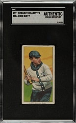 1909-1911 T206 White Border Hugh Duffy SGC Authentic
