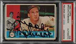 Signed 1960 Topps #28 Brooks Robinson - PSA/DNA