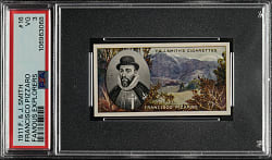 1911 F. & J. Smith "Famous Explorers" #16 Francisco Pizzaro PSA VG 3