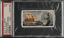 1911 F. & J. Smith "Famous Explorers" #46 Prince Henry PSA VG 3