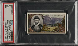 1911 F. & J. Smith "Famous Explorers" #16 Francisco Pizzaro PSA EX 5