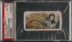 1911 F. & J. Smith "Famous Explorers" #27 Marco Polo PSA VG-EX 4