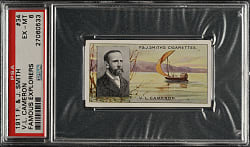 1911 F. & J. Smith "Famous Explorers" #34 V. L. Cameron PSA EX-MT 6