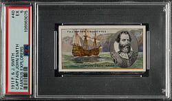 1911 F. & J. Smith "Famous Explorers" #40 Captain John Smith PSA EX 5