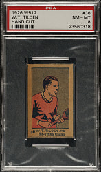 1926 W512 #36 W. T. Tilden PSA NM-MT 8