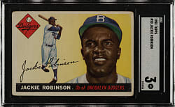 1955 Topps #50 Jackie Robinson SGC VG 3